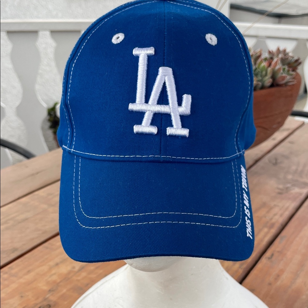 LA Dodgers “This Is My Town” Blue and White adjustable Adult Baseball Hat